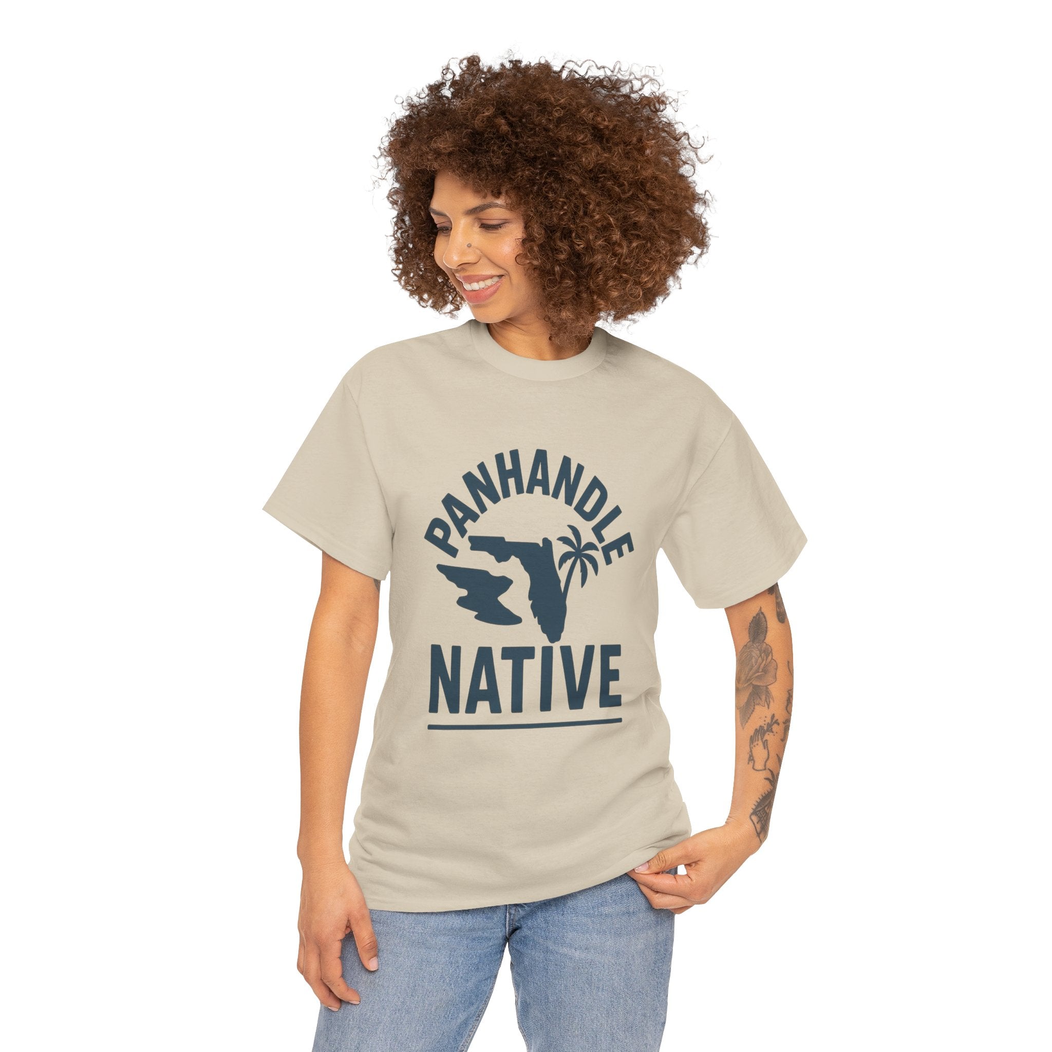 Panhandle Native Adult Tee OG Logo in Blue
