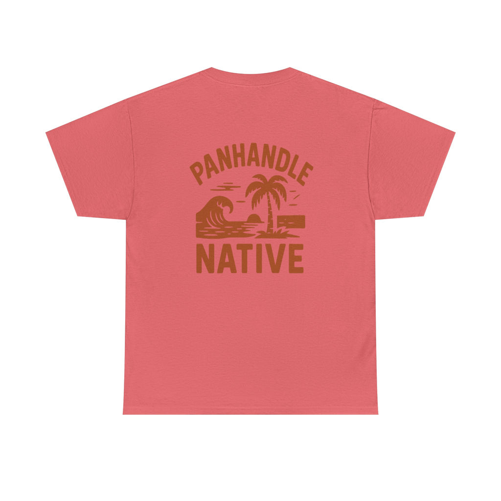 Panhandle Native Original Graphic, Front OG Logo in Creme Adult Tee