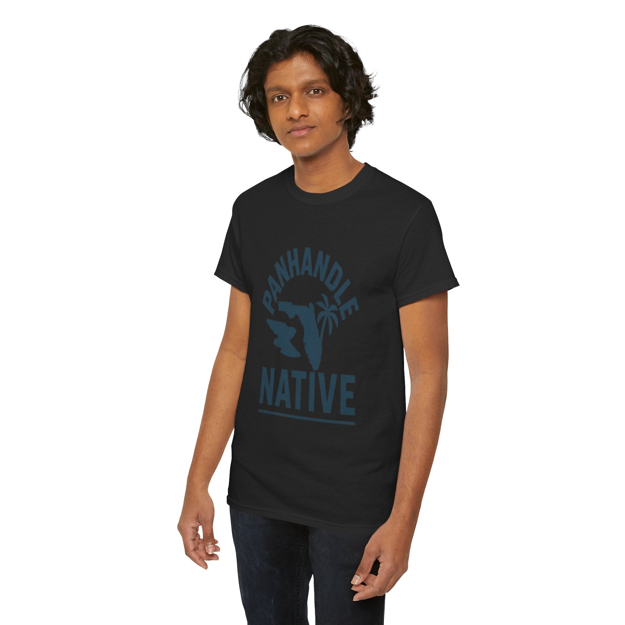 Panhandle Native Adult Tee OG Logo in Blue