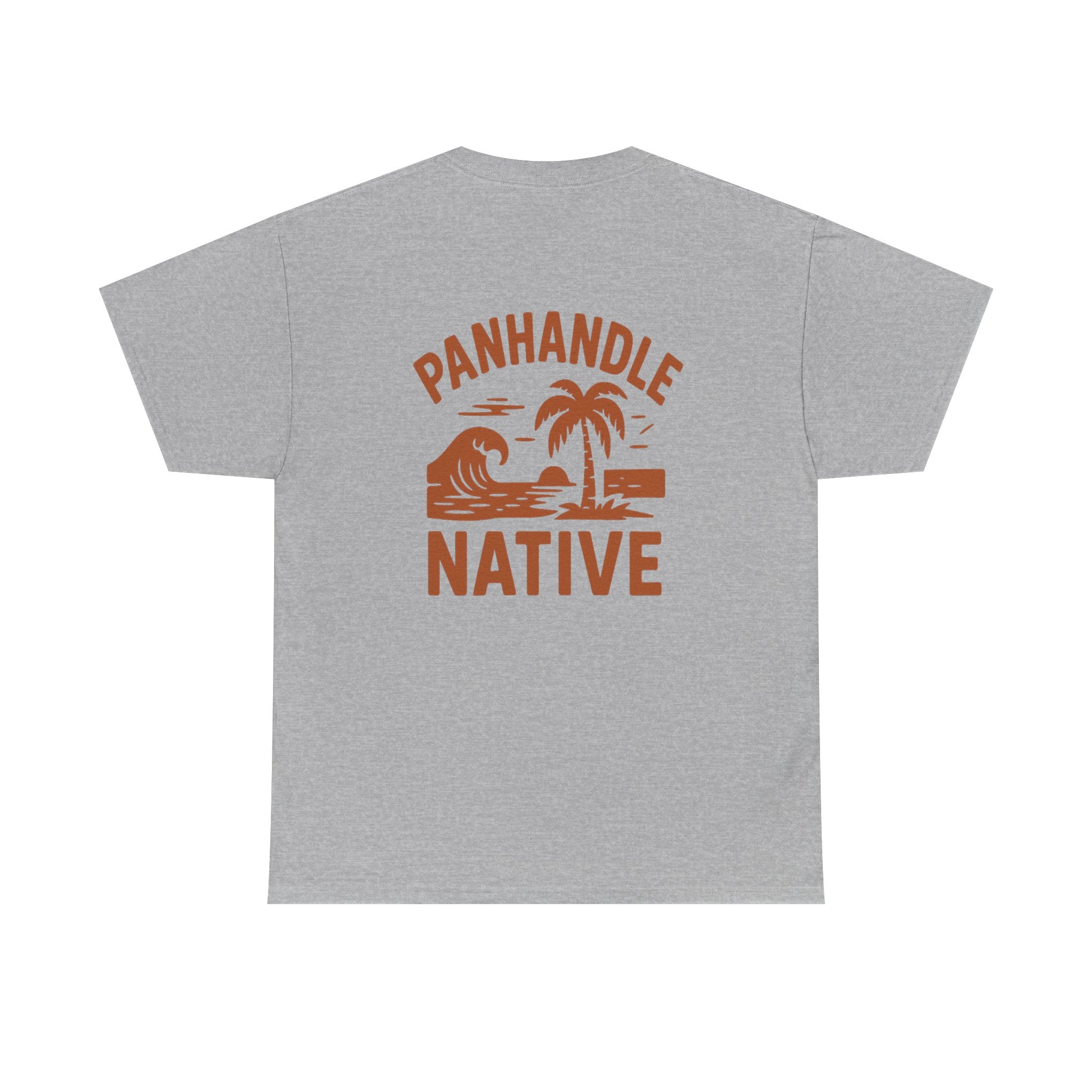 Panhandle Native Original Graphic, Front OG Logo in Creme Adult Tee