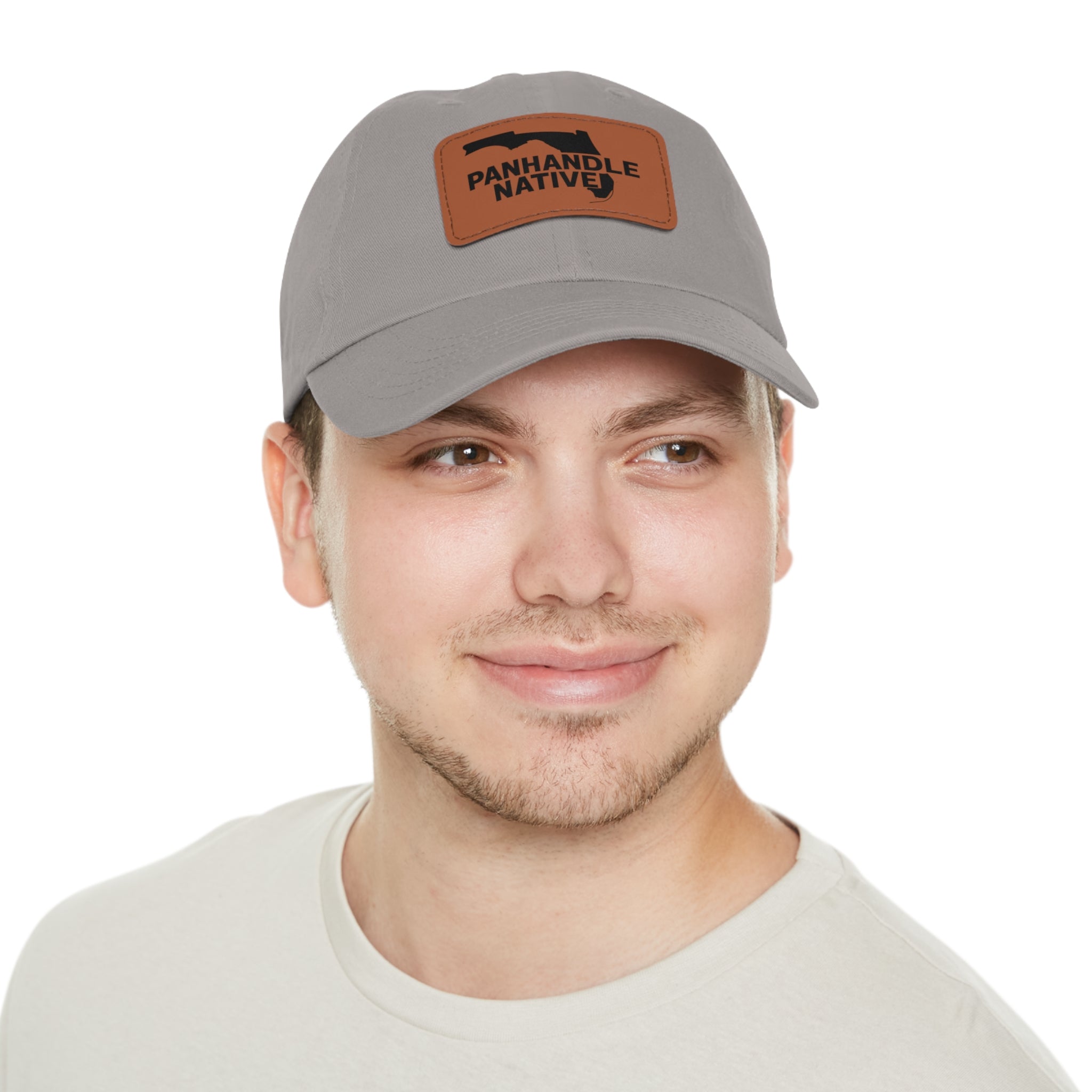 Panhandle Native Vintage Leather Patch Cap