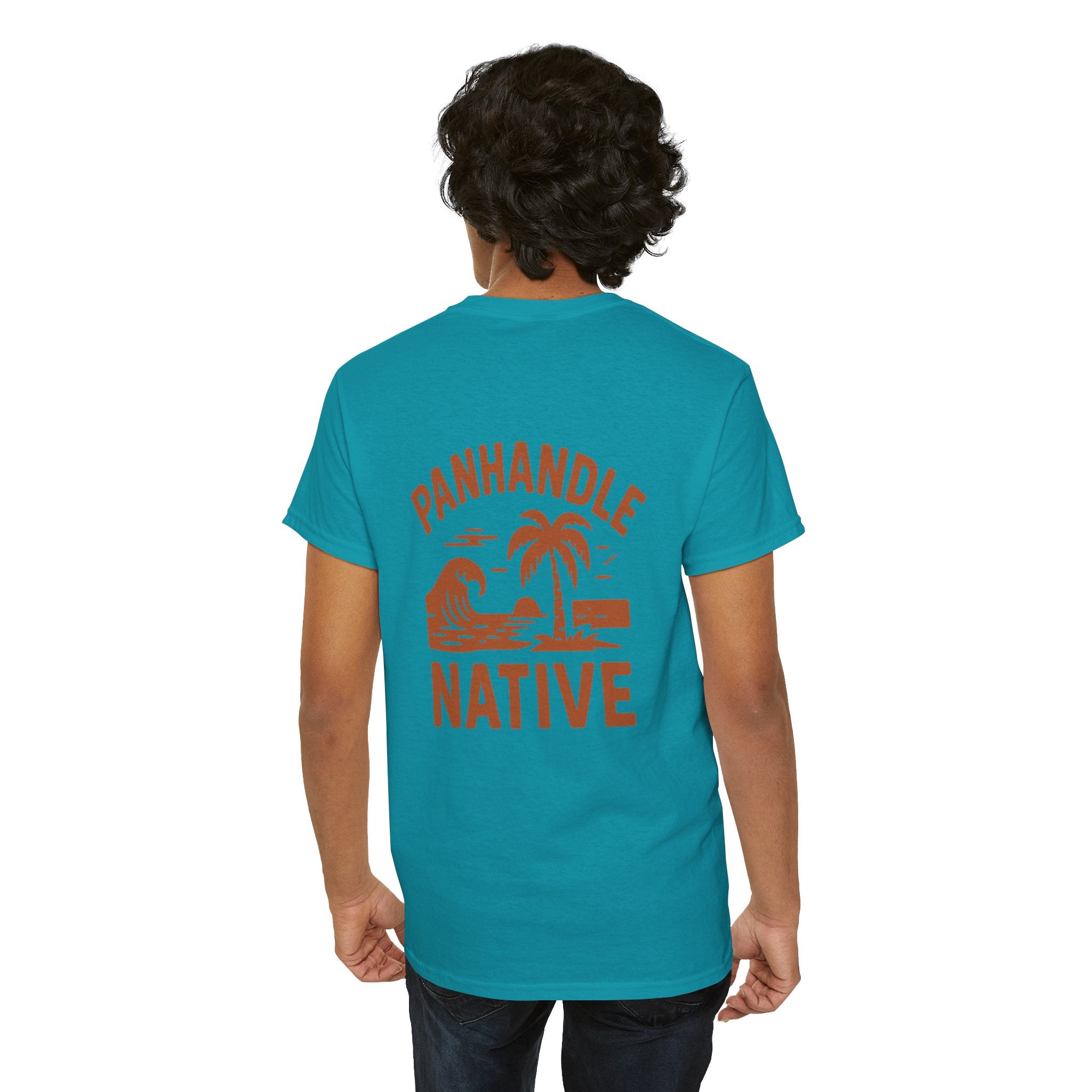 Panhandle Native Original Graphic, Front OG Logo in Creme Adult Tee