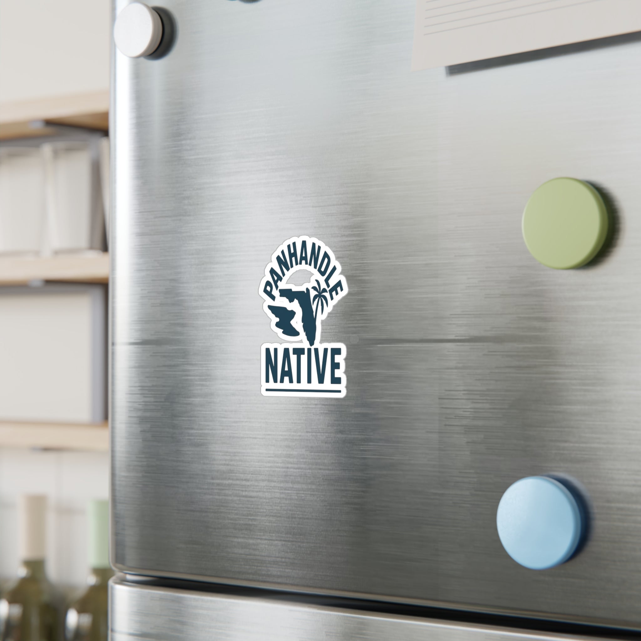 Panhandle Native Kiss-Cut Vinyl Sticker OG Logo in Blue