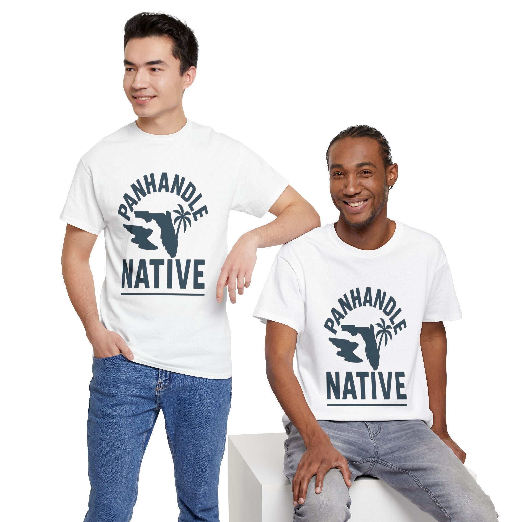 Panhandle Native Adult Tee OG Logo in Blue