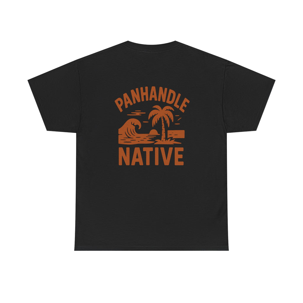 Panhandle Native Original Graphic, Front OG Logo in Creme Adult Tee