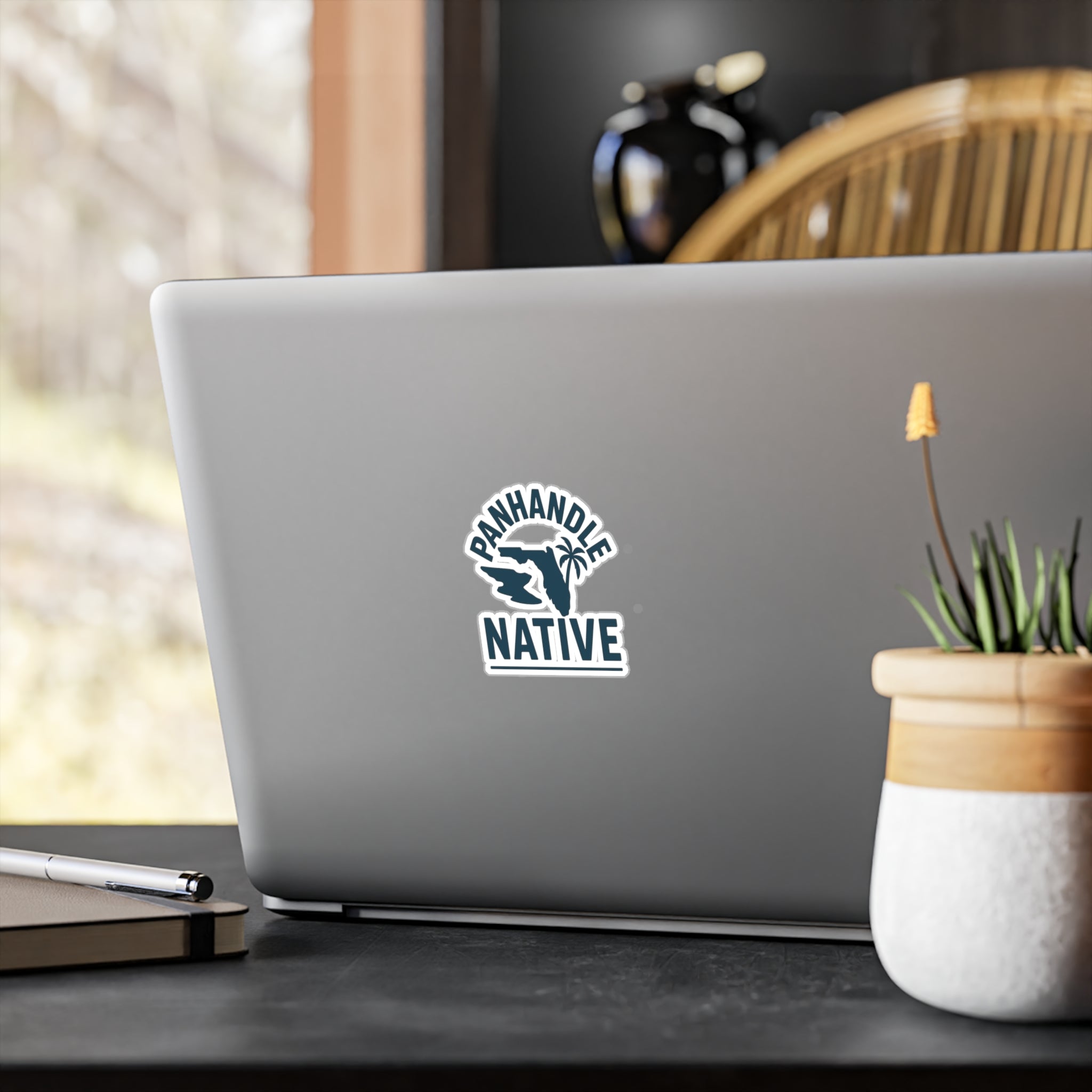 Panhandle Native Kiss-Cut Vinyl Sticker OG Logo in Blue