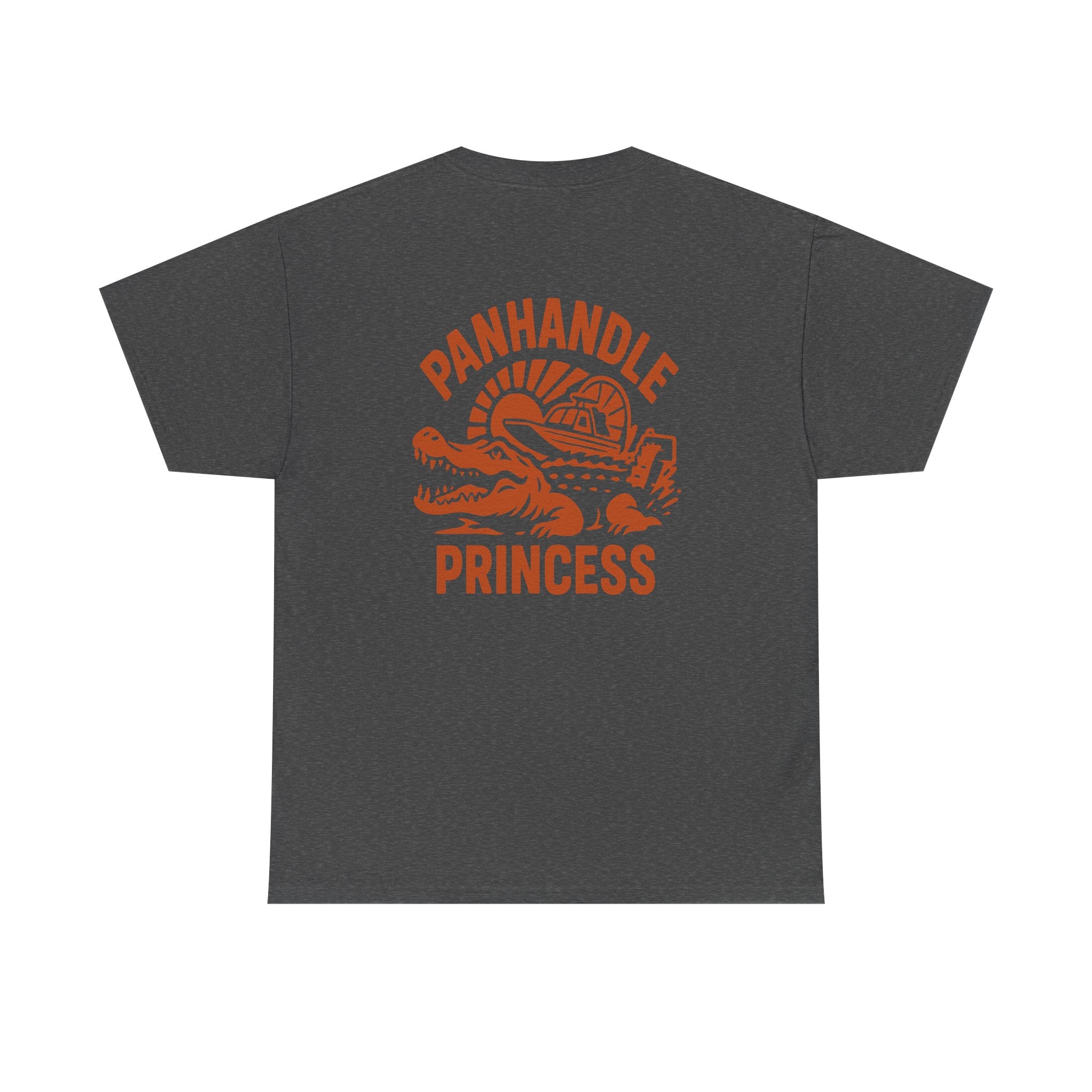 Panhandle Princess Graphic, Front OG Logo in Creme Adult Tee