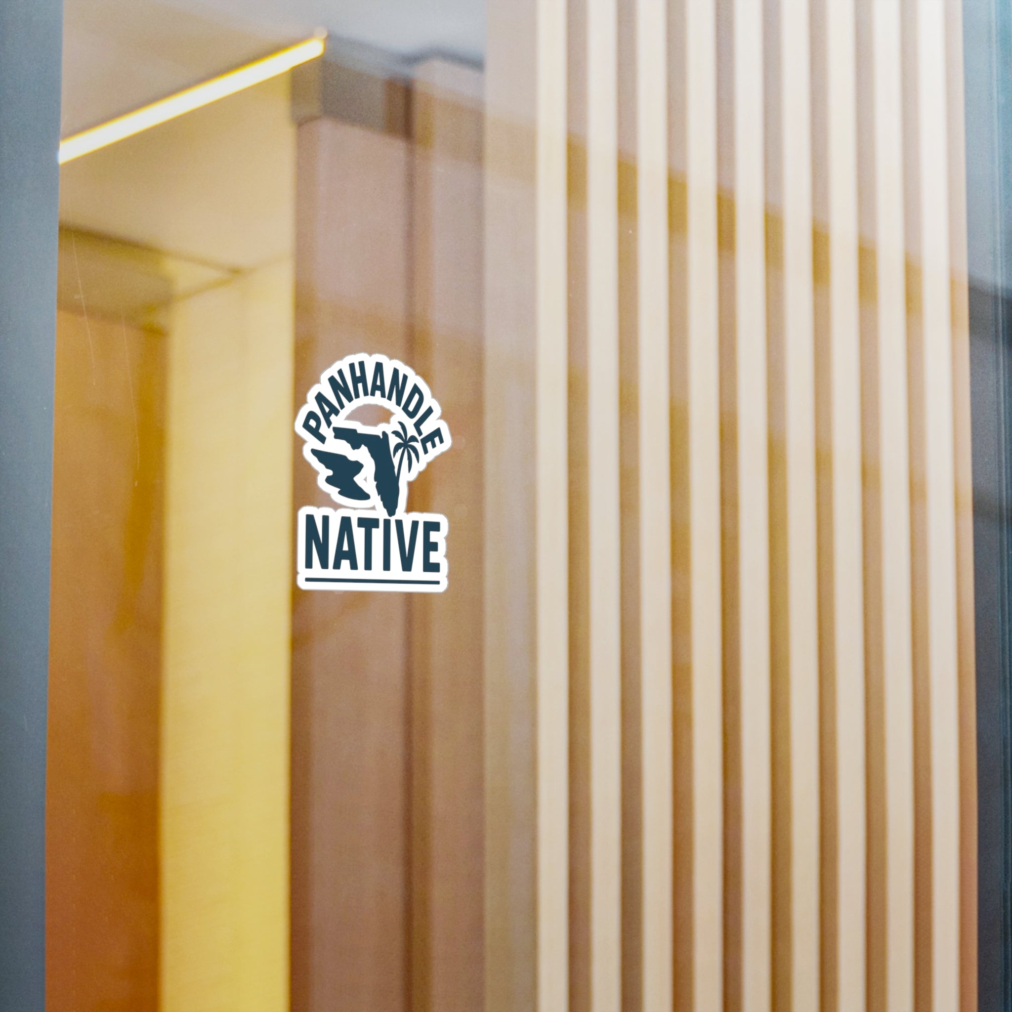 Panhandle Native Kiss-Cut Vinyl Sticker OG Logo in Blue