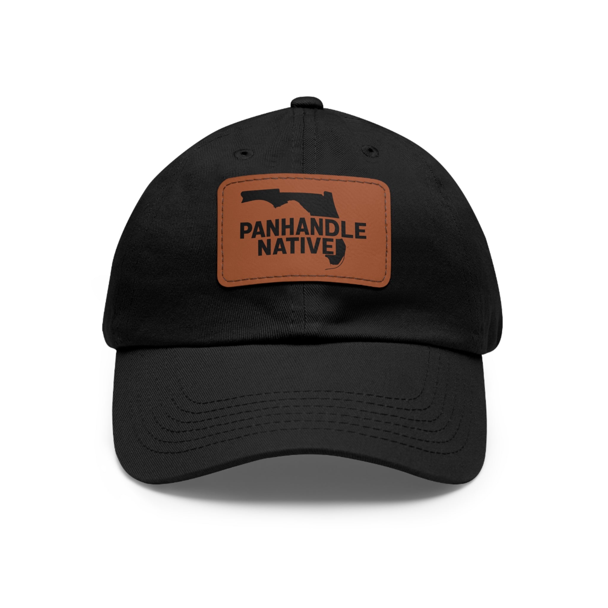 Panhandle Native Vintage Leather Patch Cap