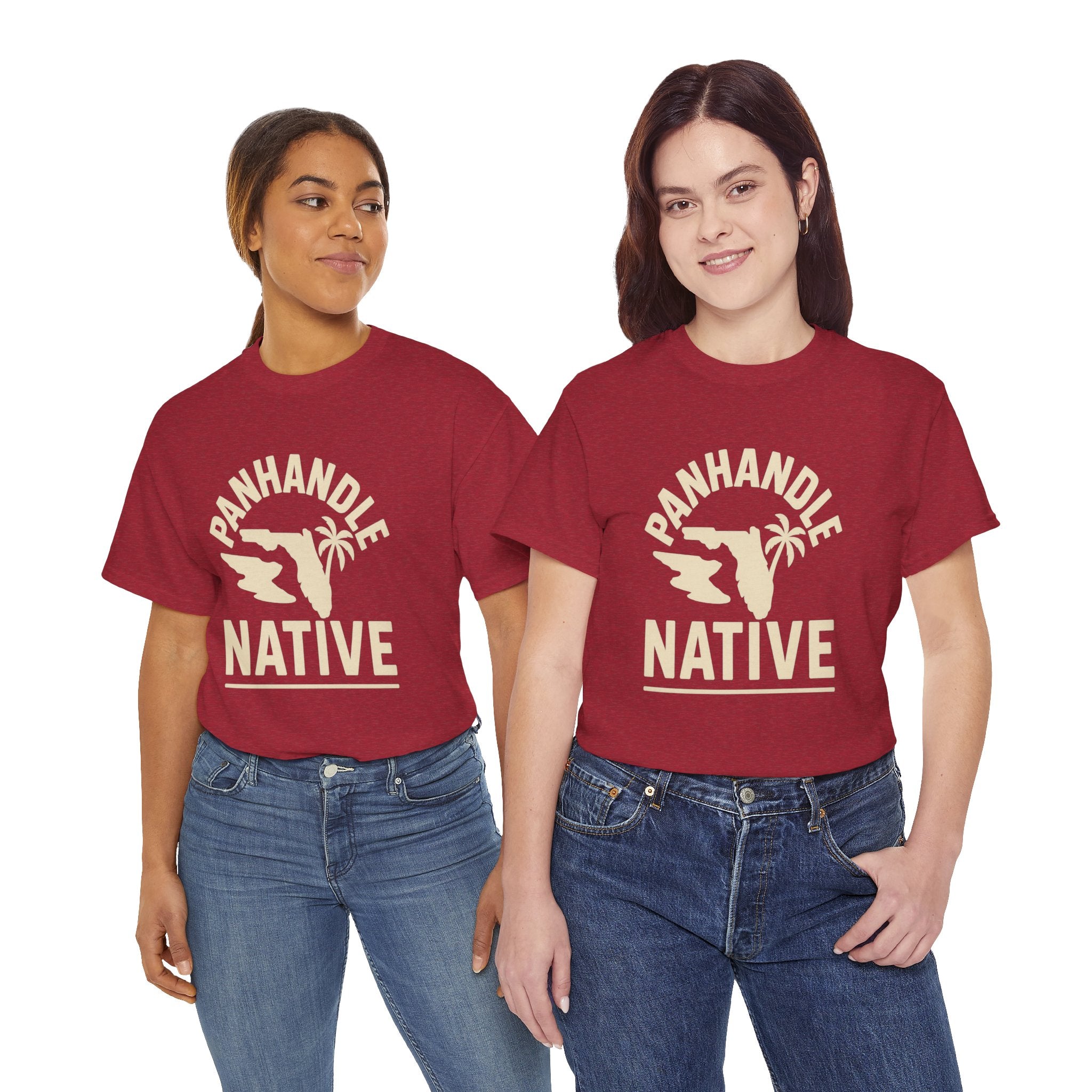 Panhandle Native Adult Tee OG Logo in Creme